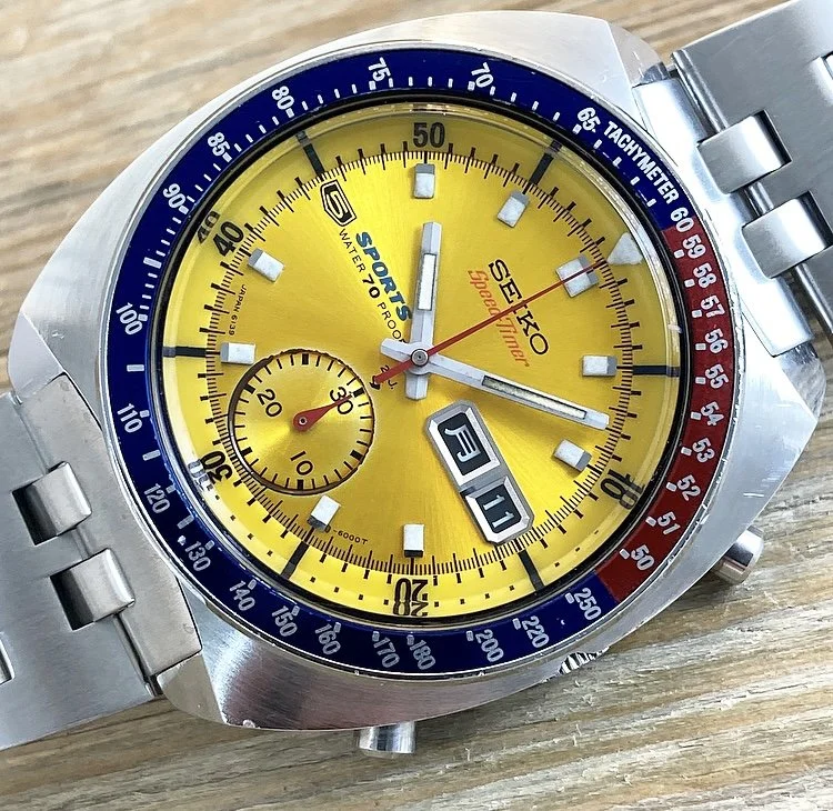 1969 JDM Seiko 6139-6000 Automatic Sports Speed Timer “Pogue” (Proof)