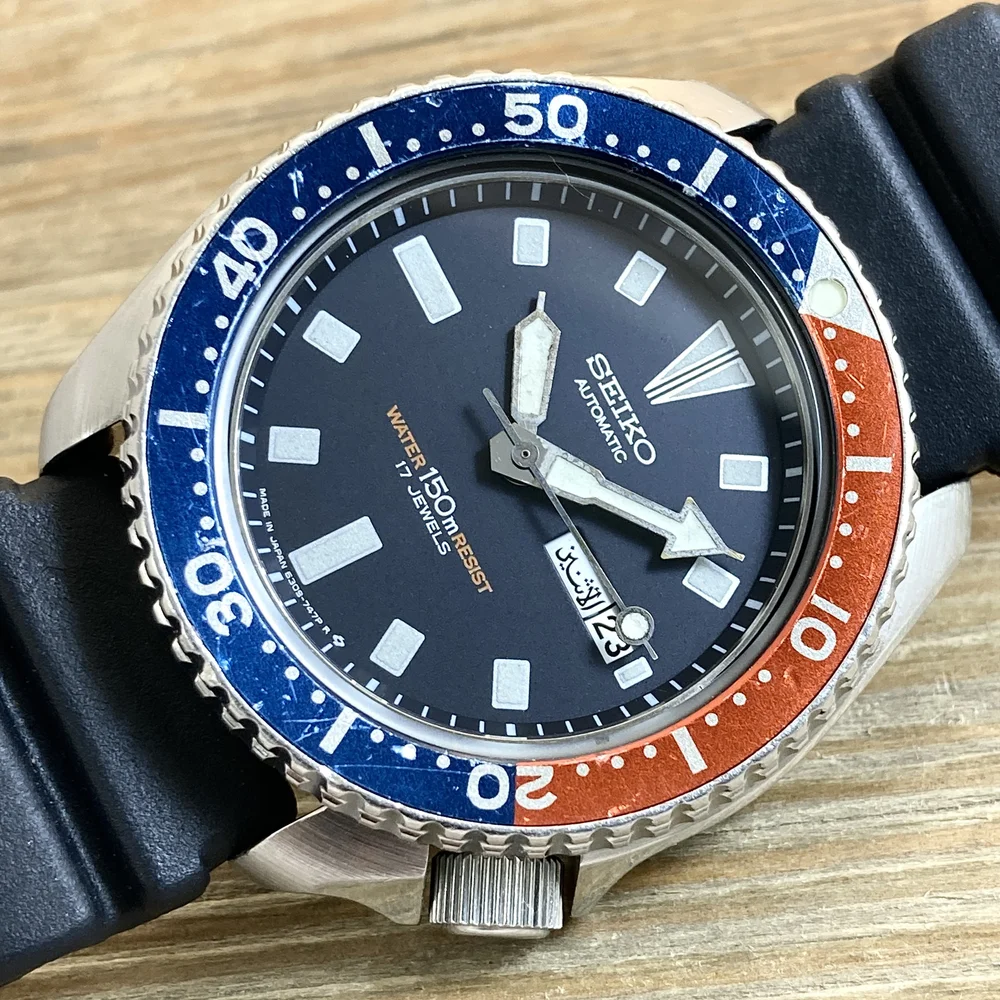1987 JDM Seiko 6309-729A Automatic 150m Pro Diver “Slim Turtle”
