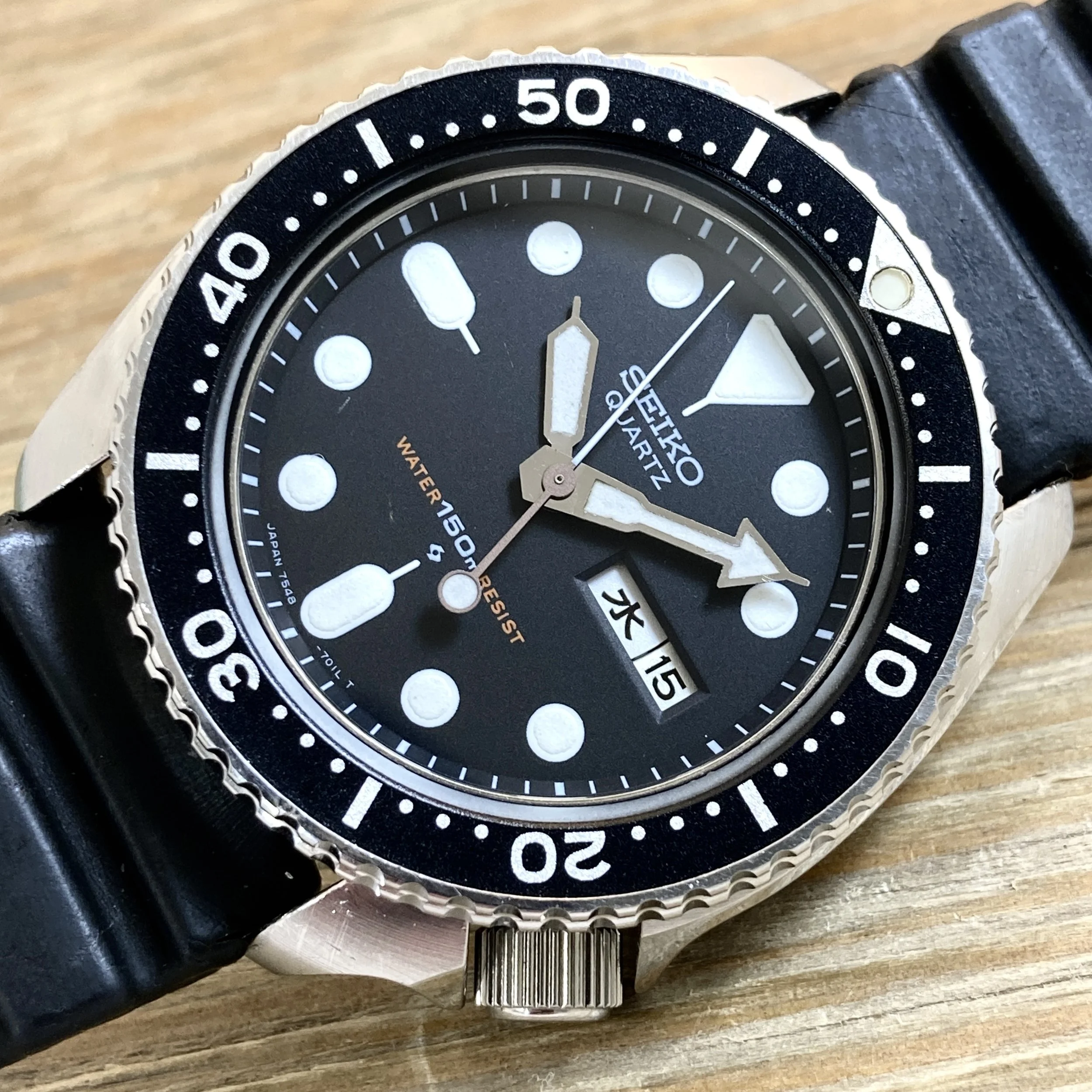 1981 JDM Seiko 7548-7000 Quartz 150m Diver