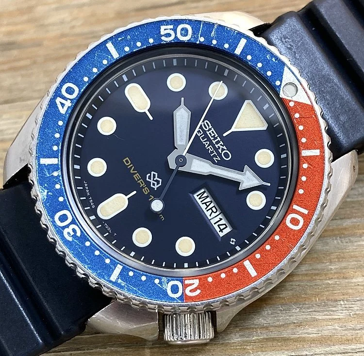 1978 Seiko 7548-700F Quartz 150m Pro Diver “Pepsi” (SQ)