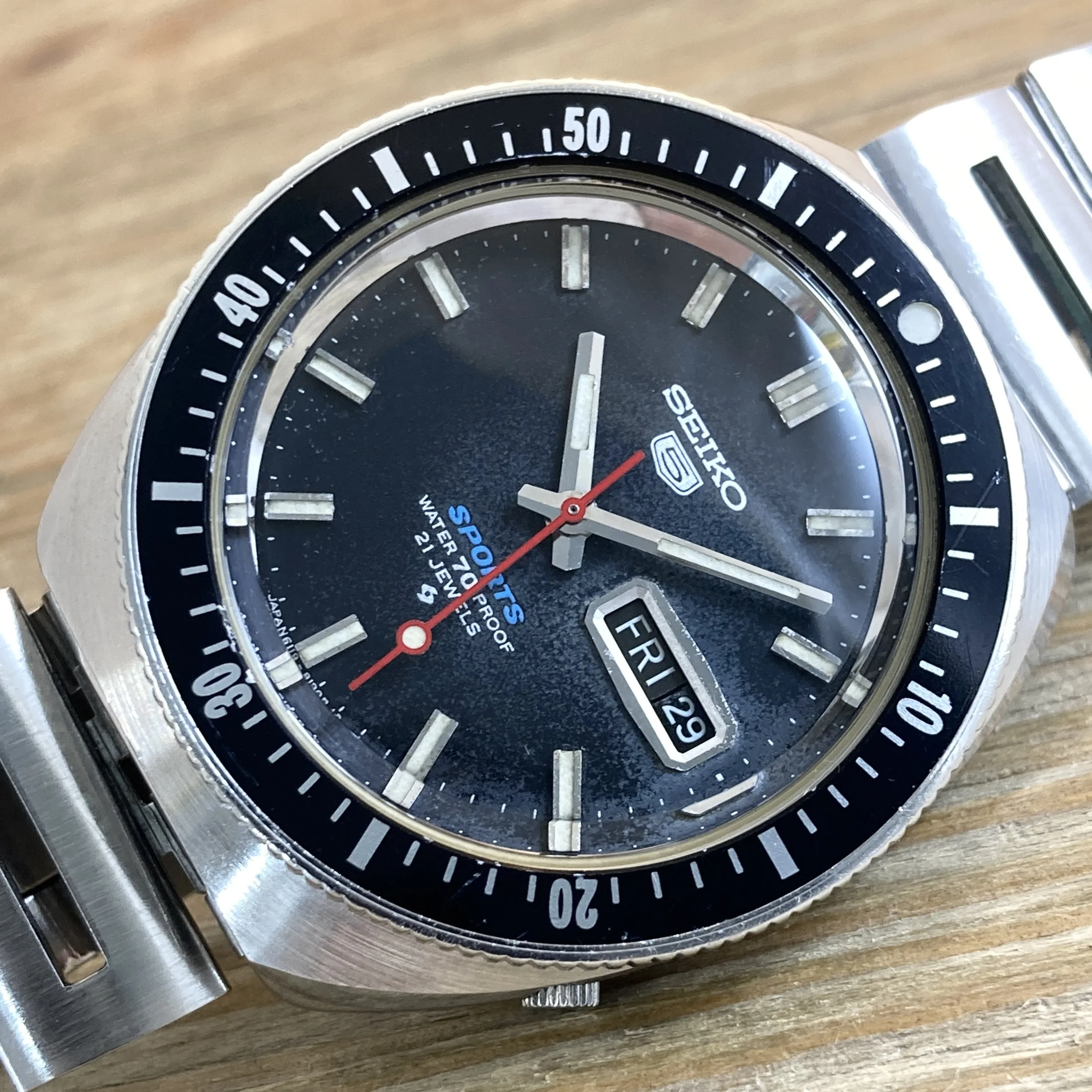 1968 Seiko 6119-8120 Automatic “5 Sports” 70m Diver