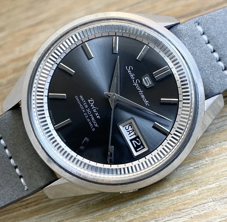 1965 Seiko 7606-7000 “5” Sportsmatic Deluxe Day/Date