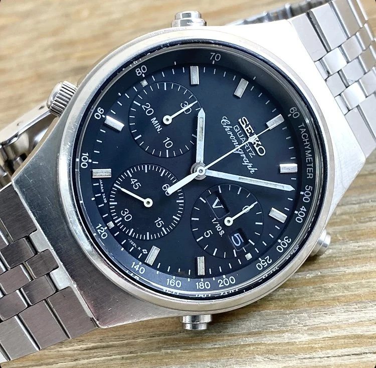 1988 Seiko 7A38-7270 Quartz Chronograph Day/Date - Main Image