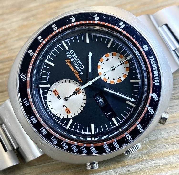 1972 JDM Seiko 6138-0011 5 Sports Speed Timer “UFO/Yachtman”