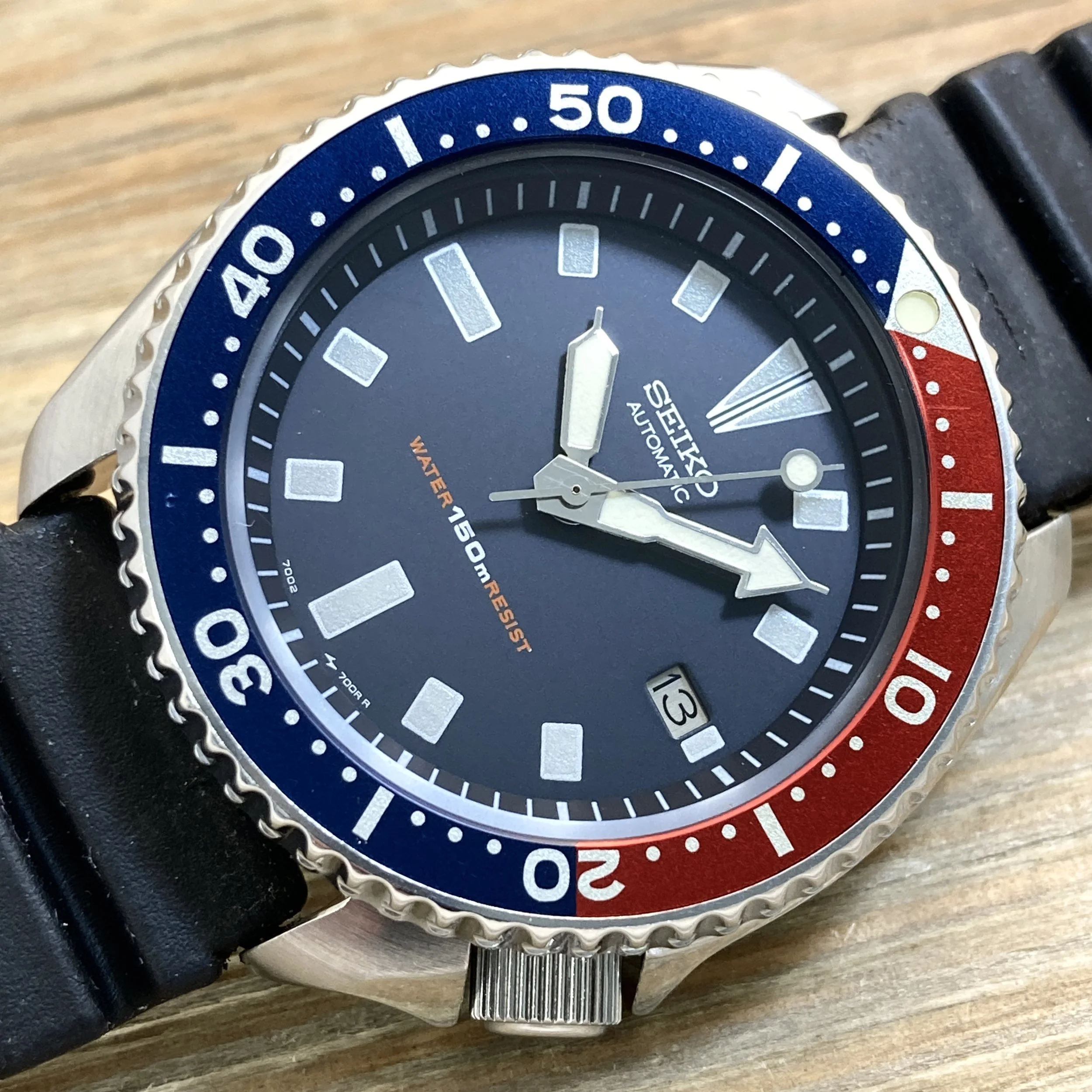 1991 Seiko 7002-700A Automatic 150m Diver “Pepsi”