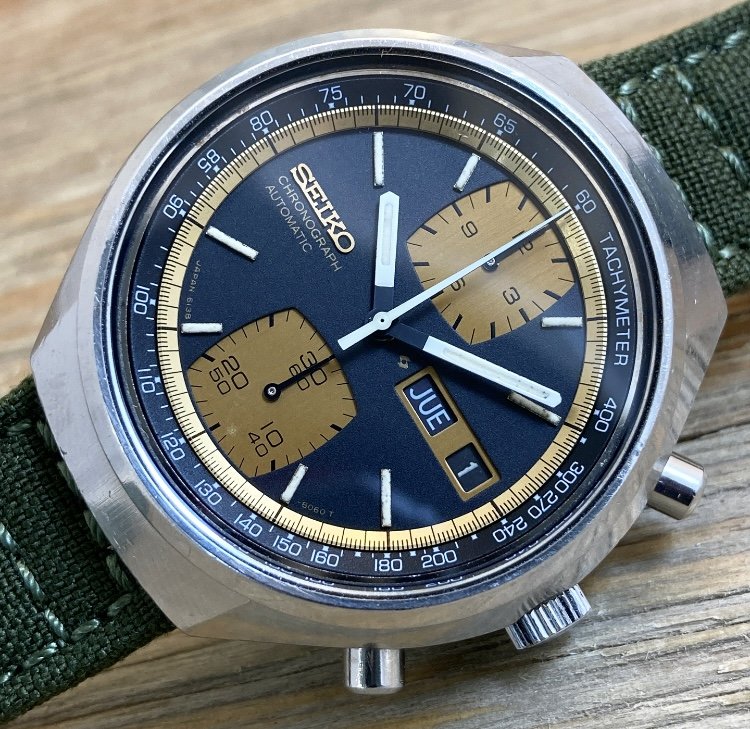 1977 Seiko 6138-8030 Automatic Chronograph “John Player Special”