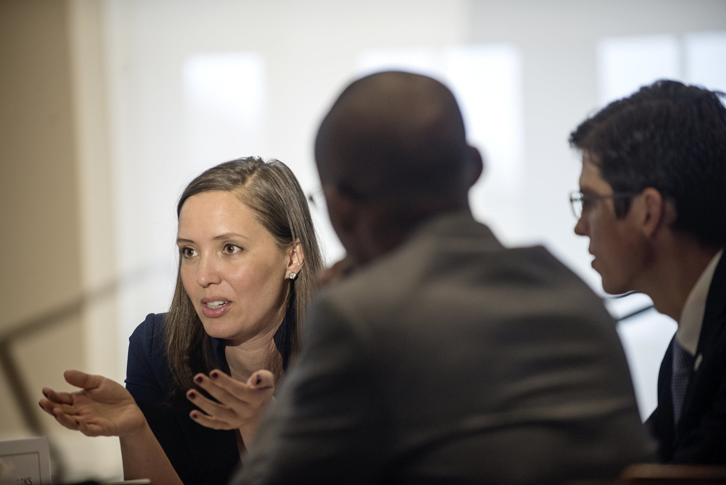 Johnson dialogues with emerging leaders at the GLF: Promoting Gender Equality in Education