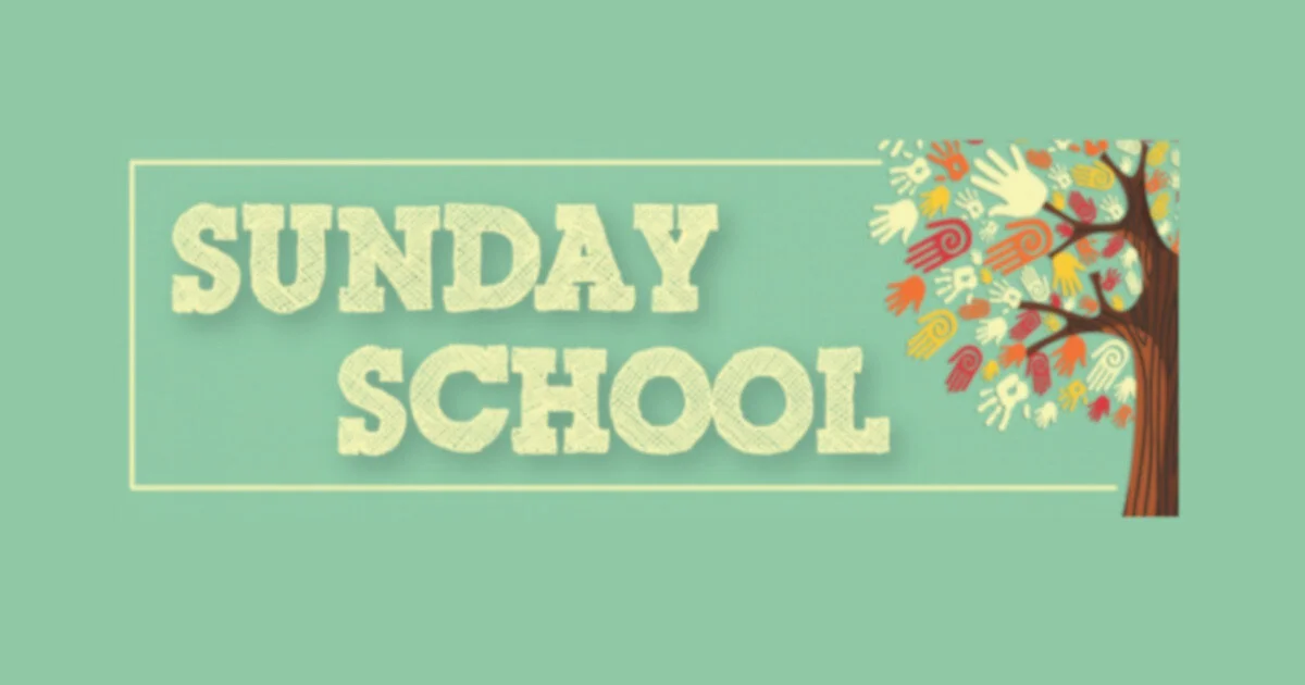 Sunday School Begins September 19th