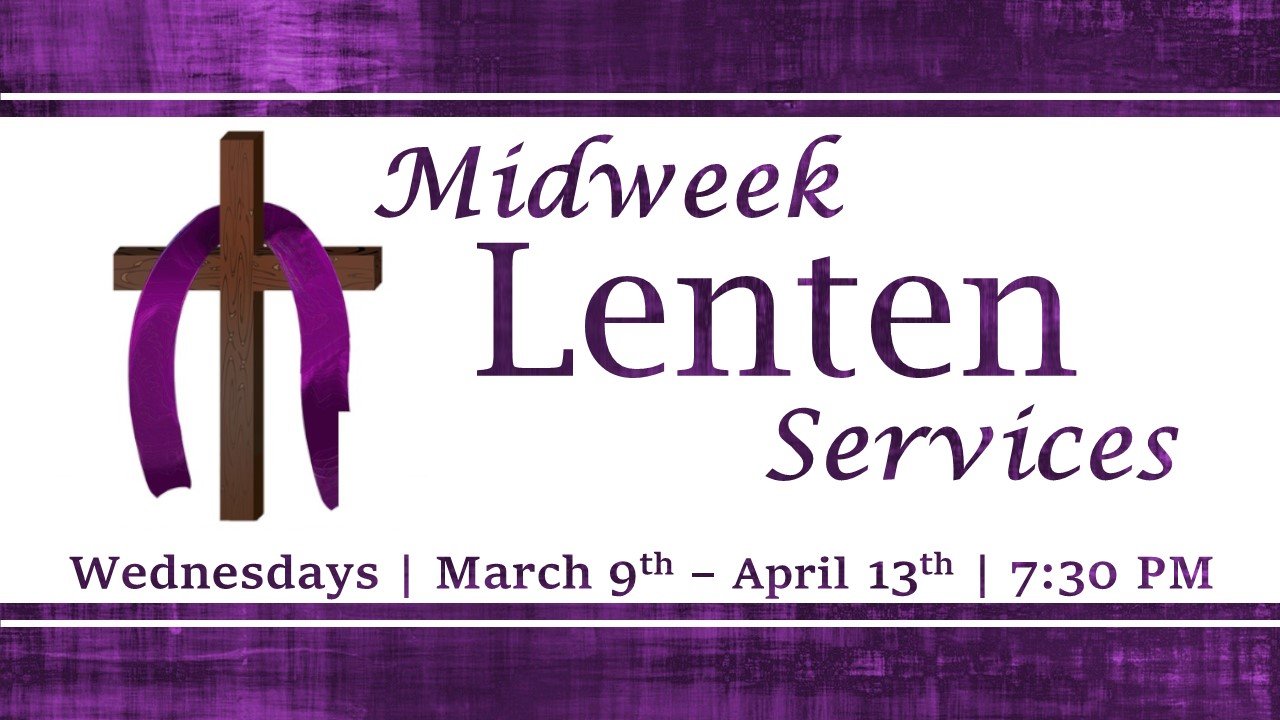 Midweek Lenten Services - Holden Evening Prayer