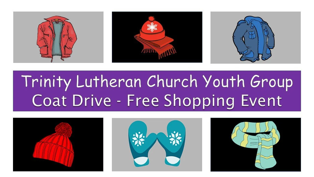 Youth Group Coat Drive - Free Shopping Events