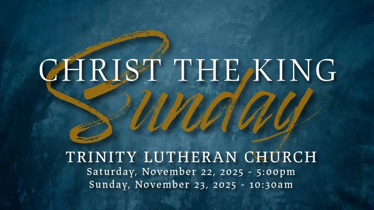 November 22nd and 23rd Worship Services