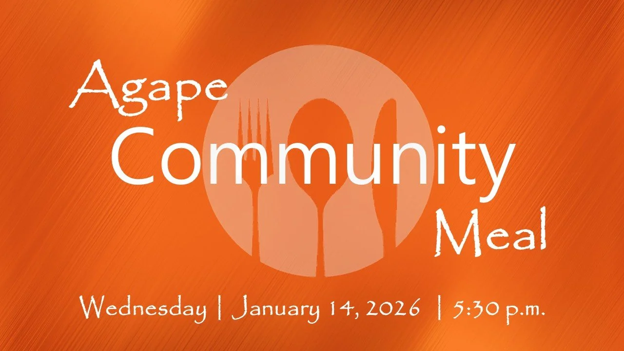 January Agape Meal