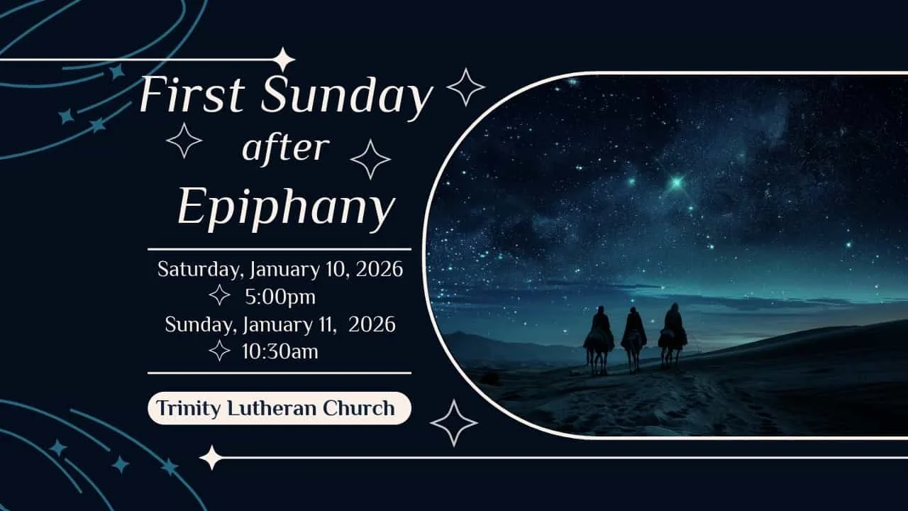 January 10th and 11th Worship Services 