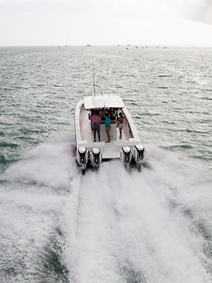 Watch the BoatTest.com Review of the Prowler 42