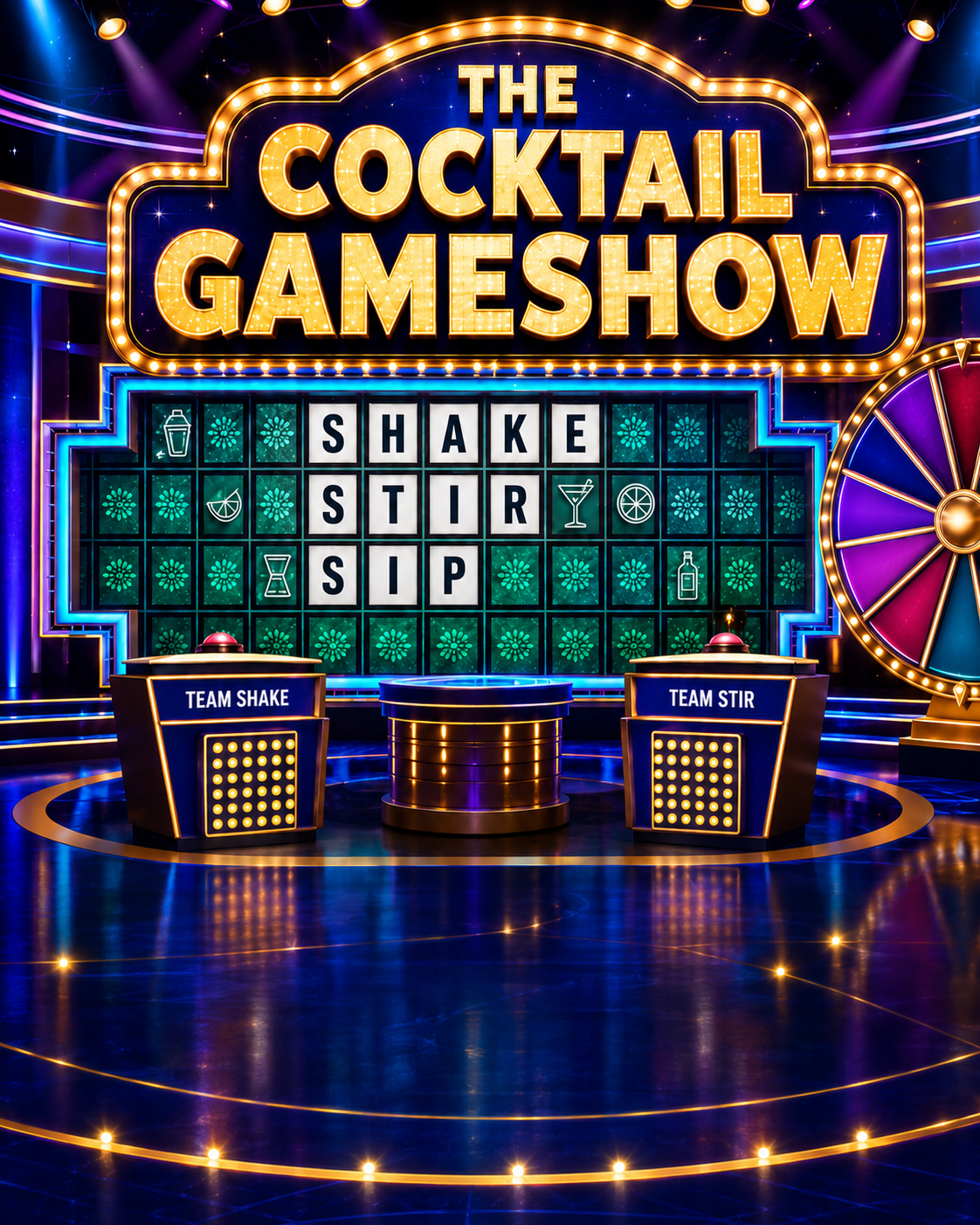 THE COCKTAIL WORKSHOP GAMESHOW! - JULY 25TH!