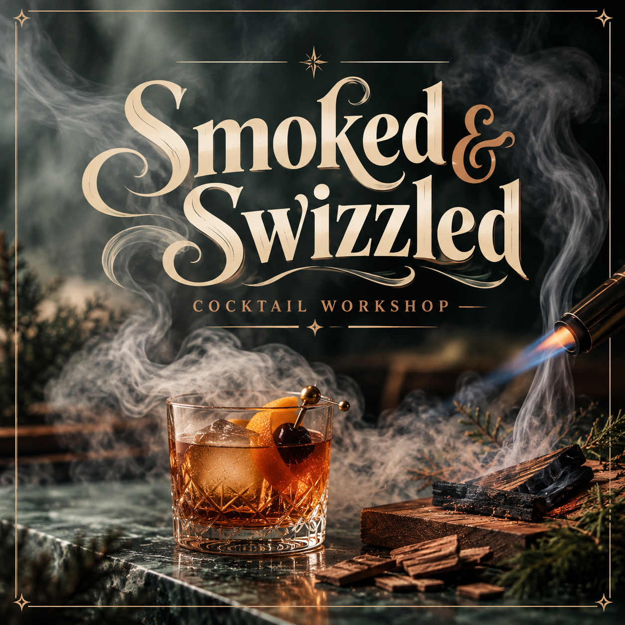 SMOKED & SWIZZLED WORKSHOP! NOVEMBER 14TH!
