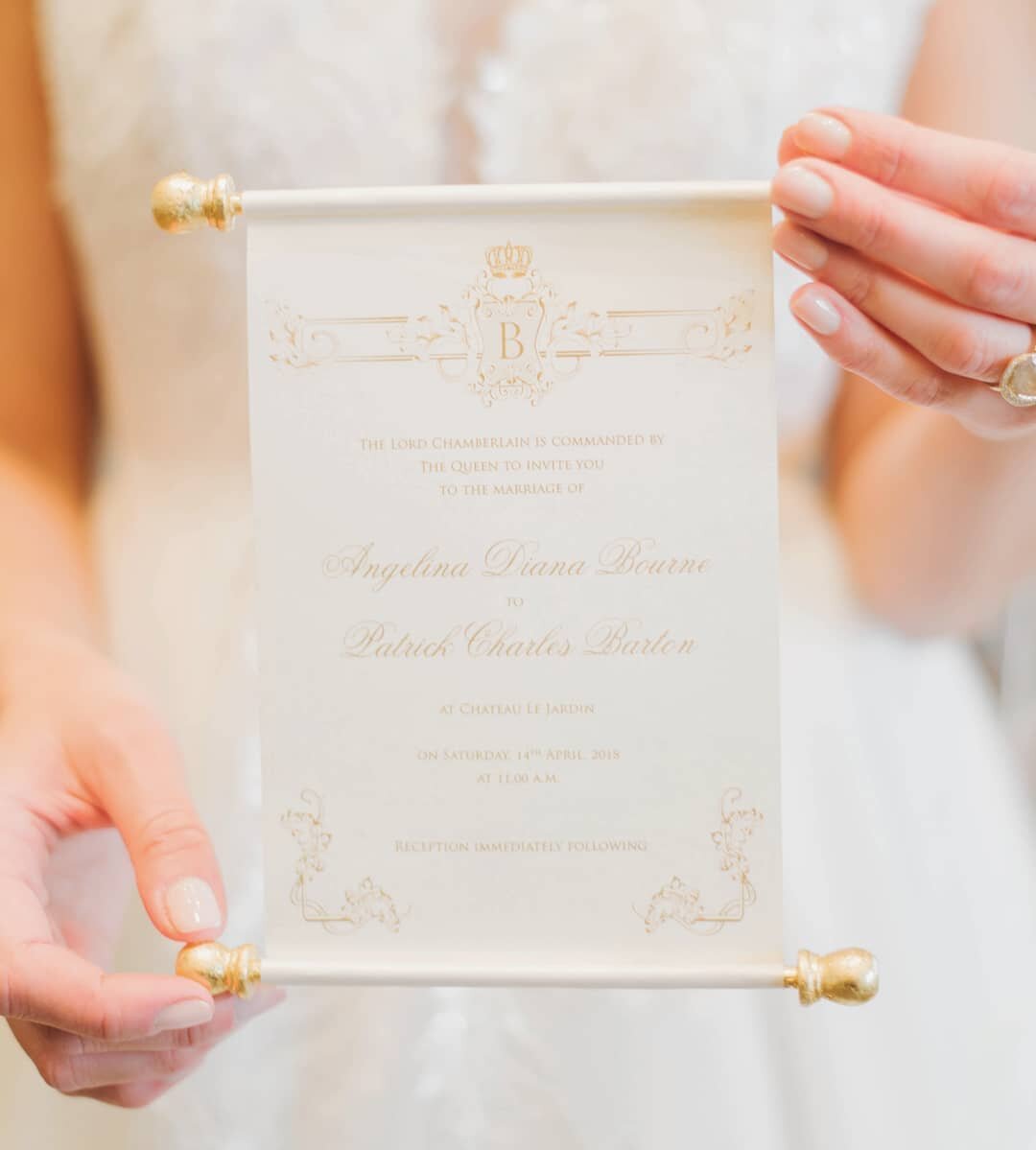 The #RoyalWedding is almost here! We created this beautiful scroll invitation inspired by the #royal wedding for a special styled shoot. More to come....
.
Co-Creative Director and Planner:&nbsp;@kyreeskreations
Co-Creative Director and Make-up Artis