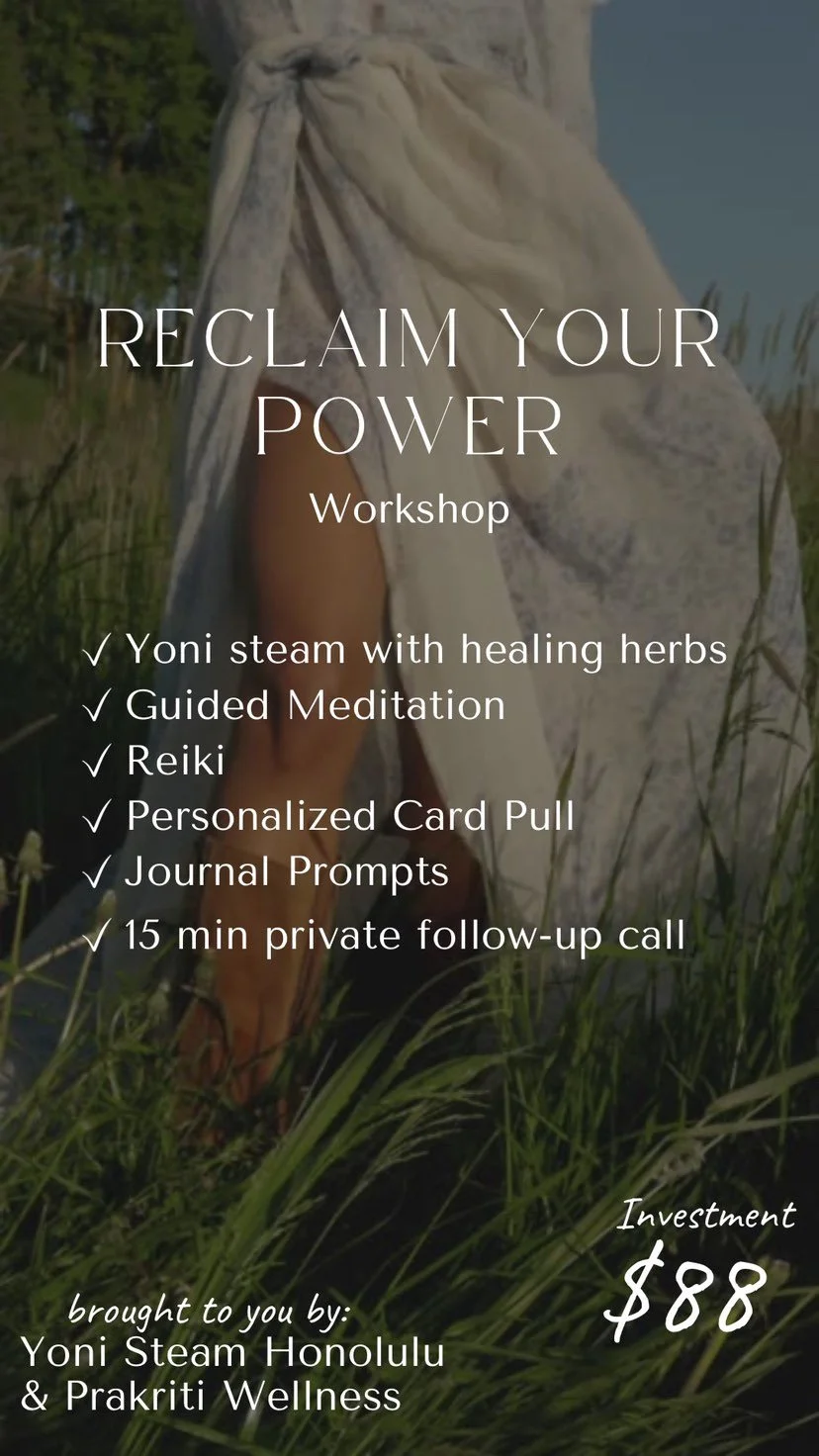 Reclaim Your Power Workshop (Copy)