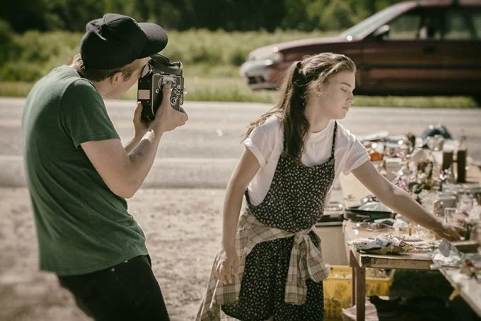 A shot of Lauren in the film, O, Brazen Age