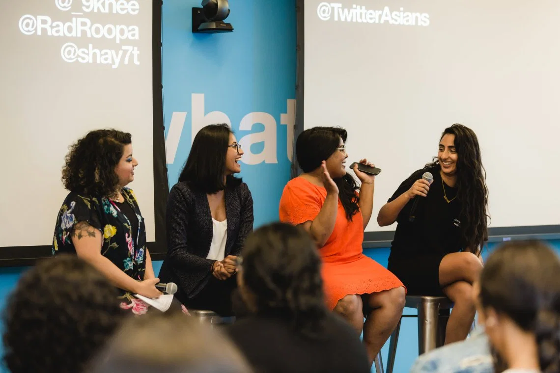 Didihood panel discussion at Twitter Canada, photo by: Sonia Saund .