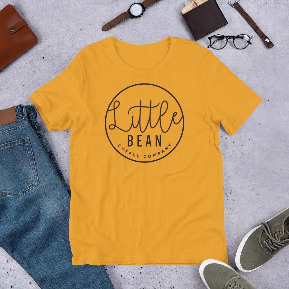 LittleBean_WhiteCircle_mockup_Front_Flat-Lifestyle_Mustard.png