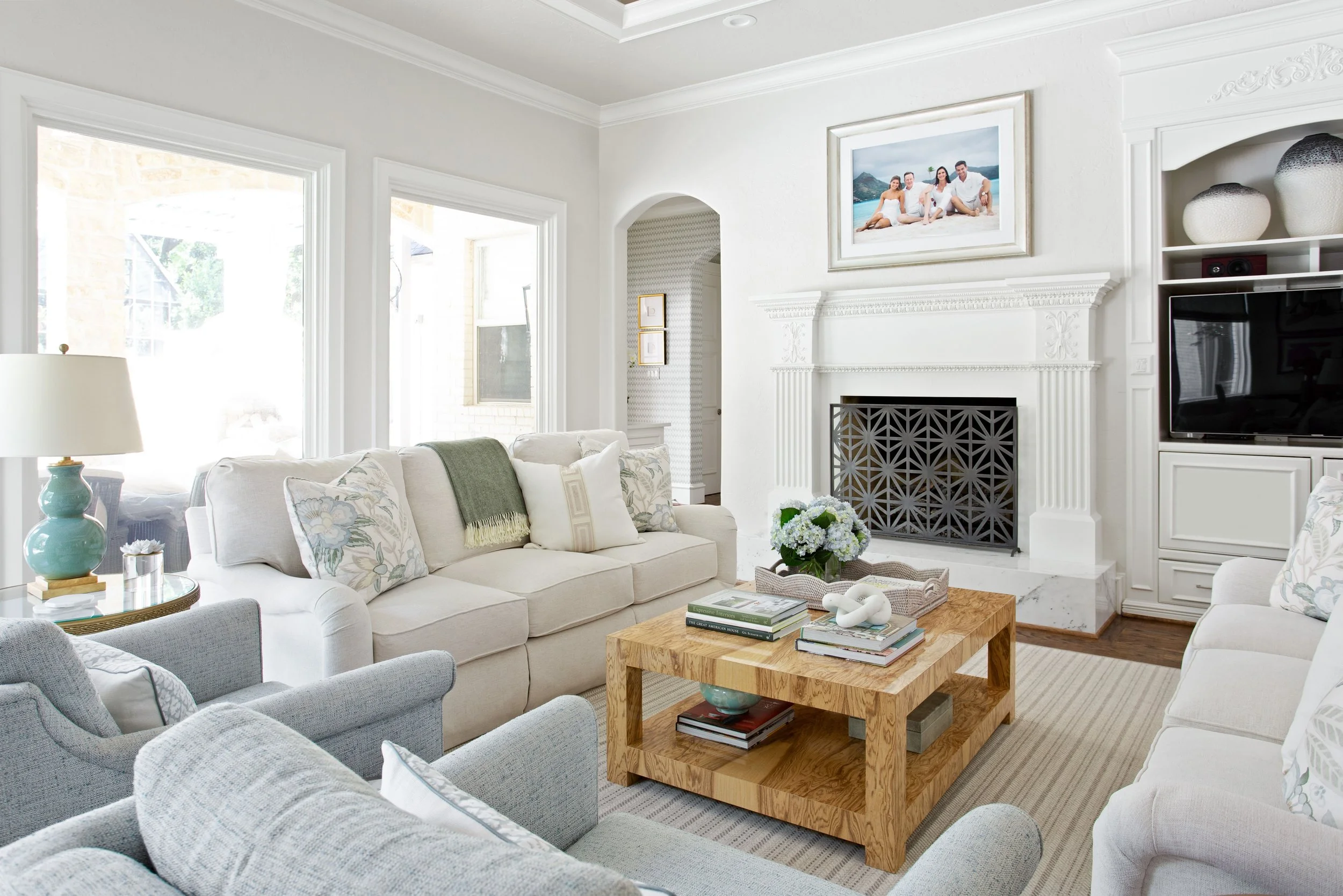 LIVING ROOMS — EJ INTERIORS