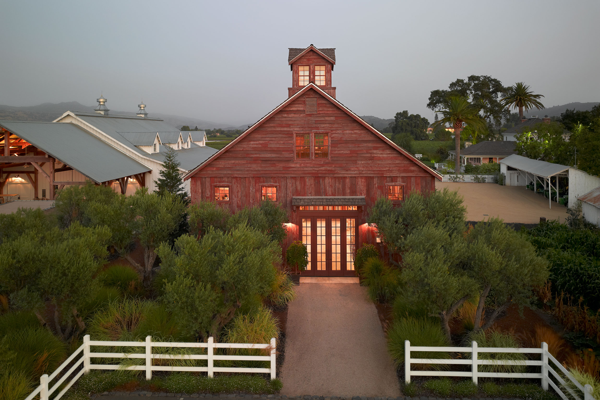 Gleason Barn at Nickel & Nickel Winery, Oakville, California