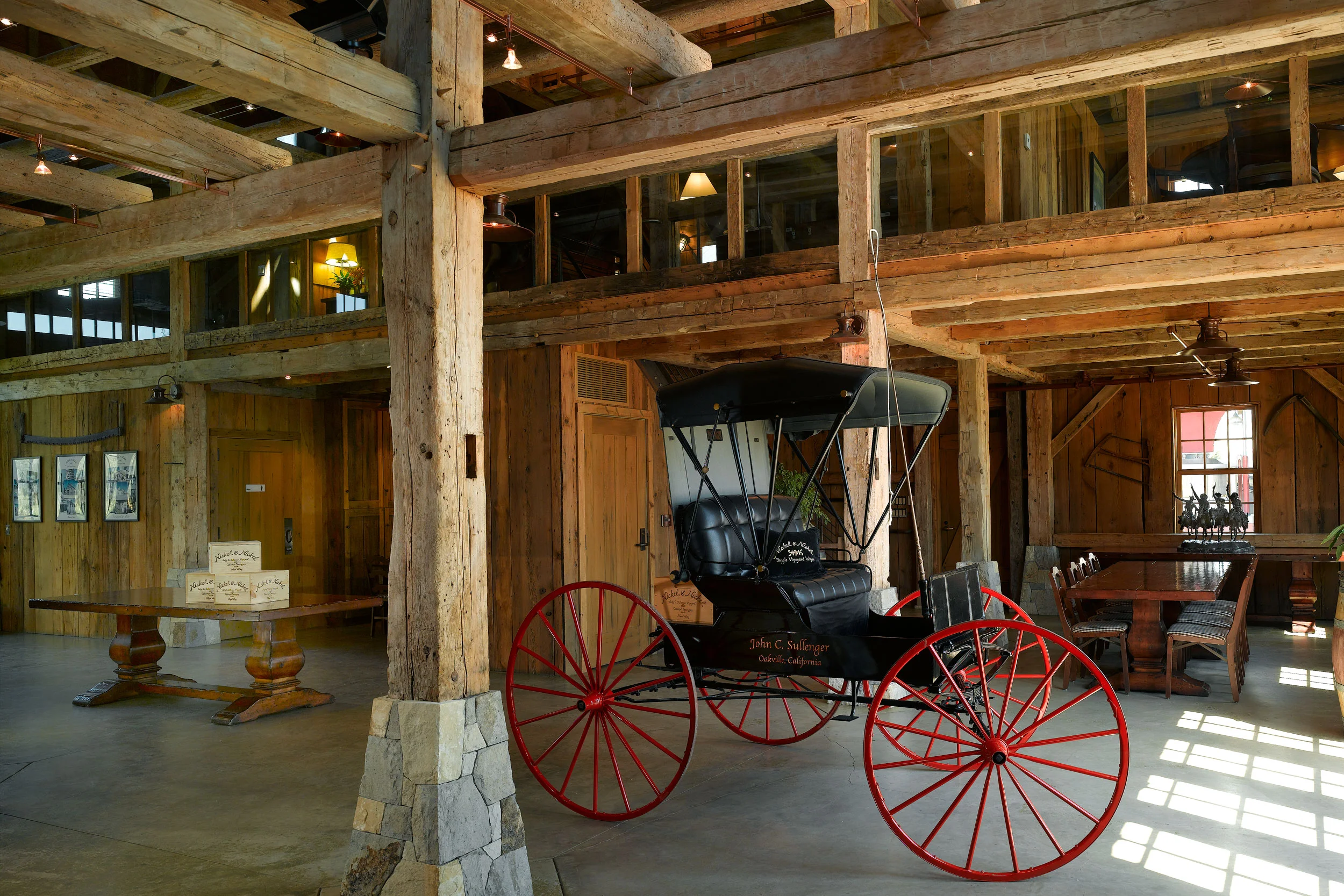 Gleason Barn at Nickel & Nickel Winery, Oakville, California