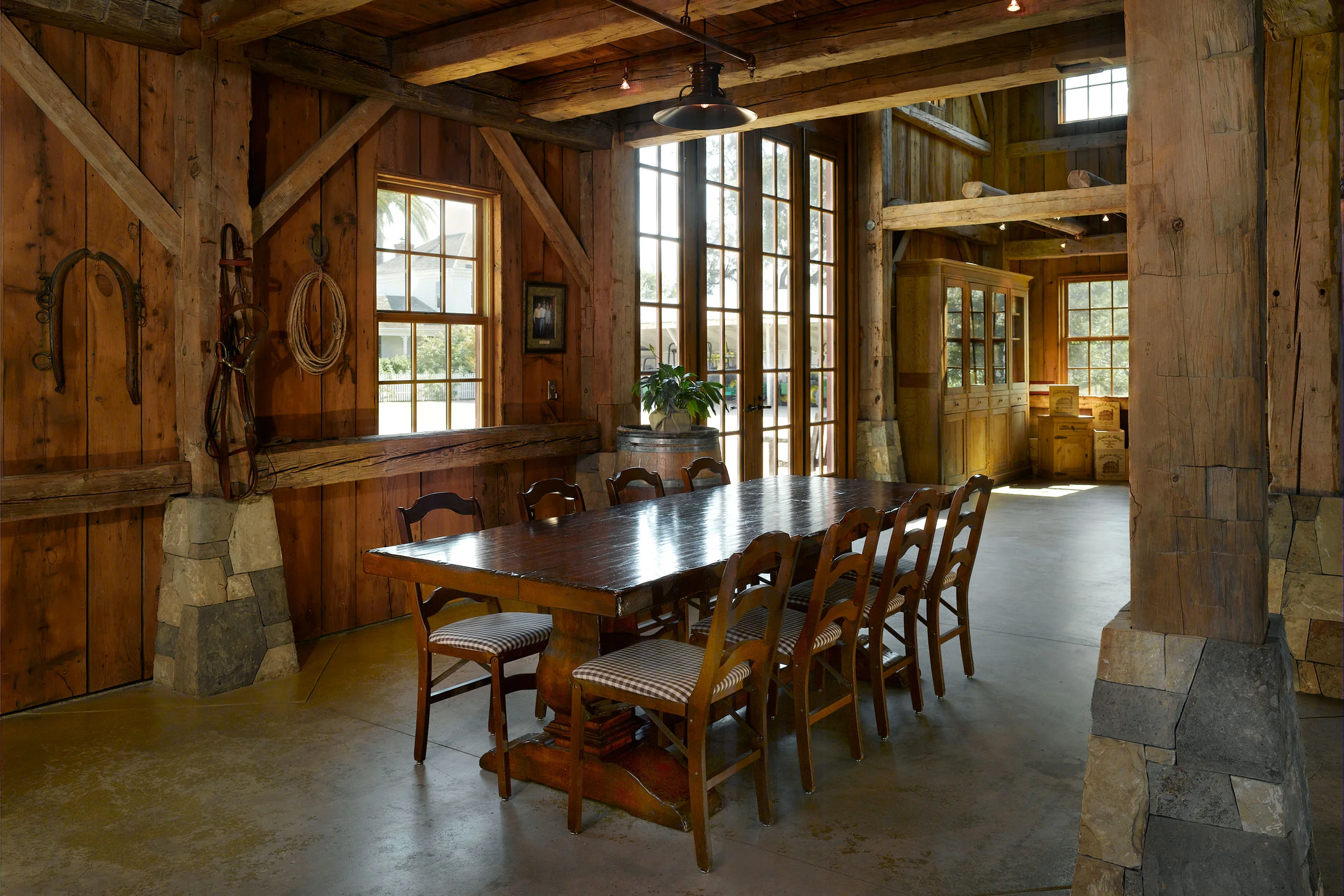 Gleason Barn at Nickel & Nickel Winery, Oakville, California