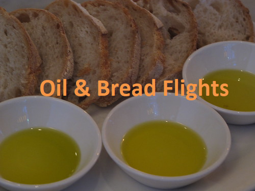 Bread and Olive Oil Flights