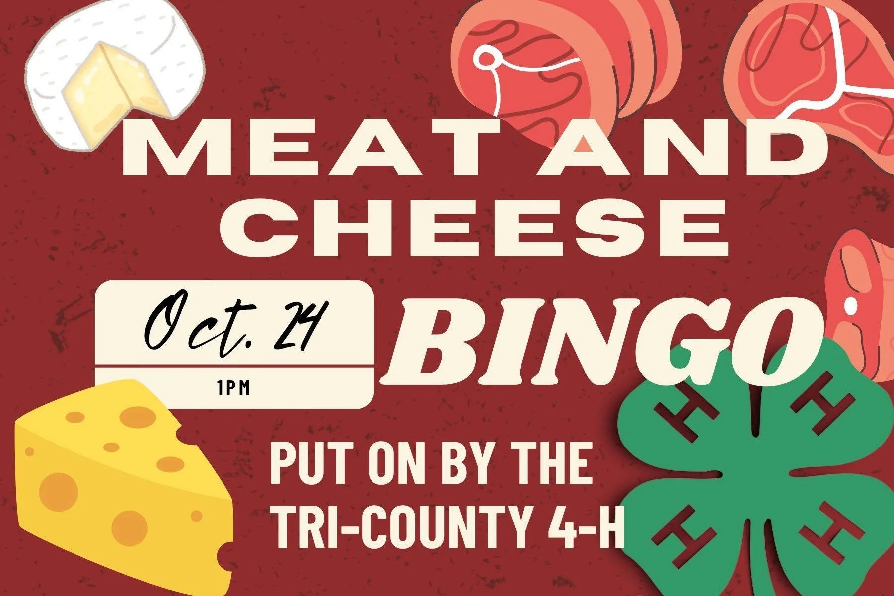 Meat and Cheese Bingo!