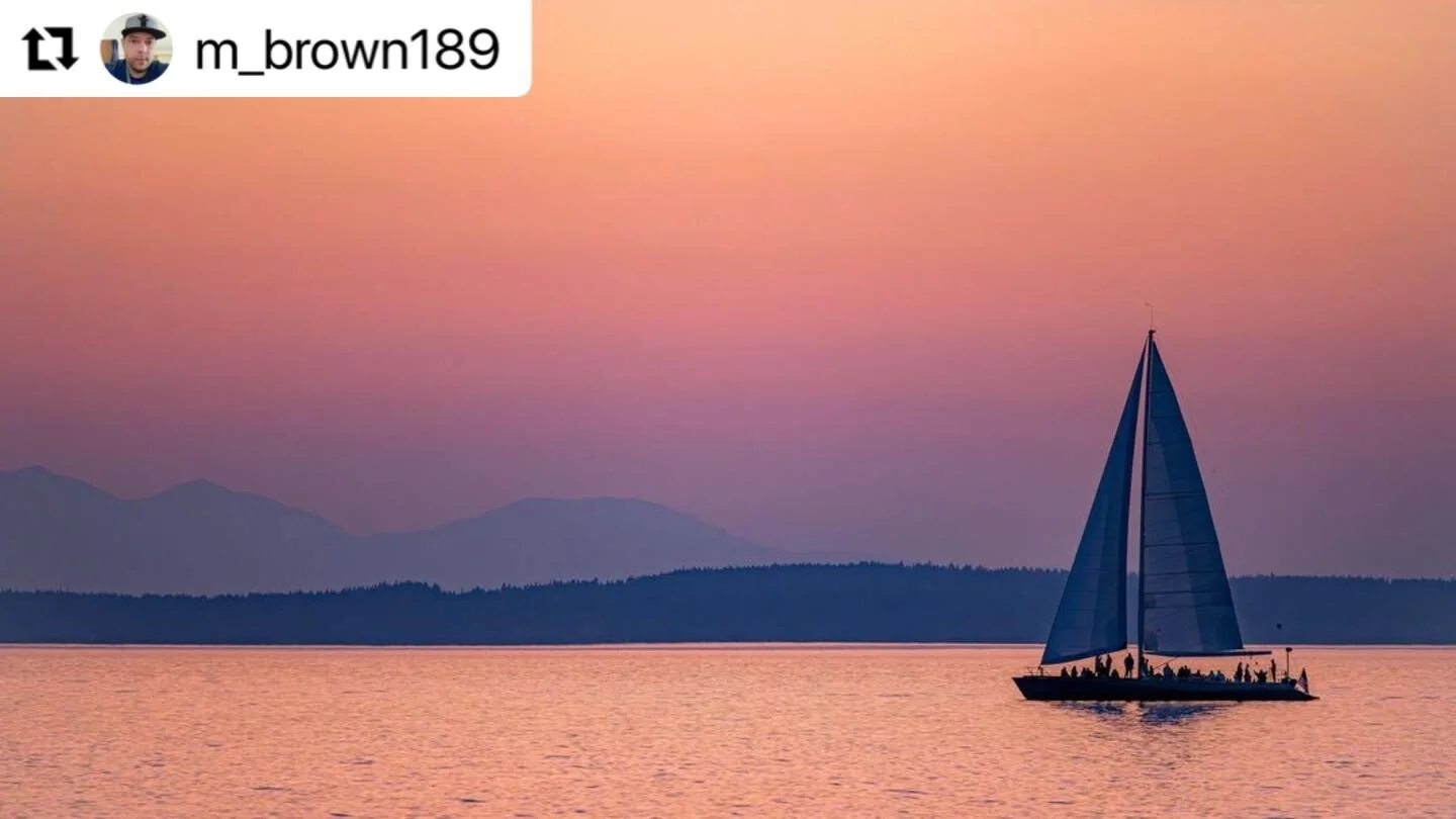 Thanks @m_brown189 for this sweet shot of Neptune&rsquo;s Car from Alki!