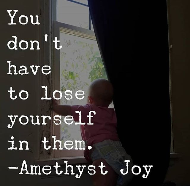 Quite the opposite is true. Stay sovereign. Get healthy. Show your children a mother with passion, with humanity, with hobbies and life. Show them how to love themselves.

#createyourmotherhood #consciousmotherhood #mama #thehealedmother #amethystjoy