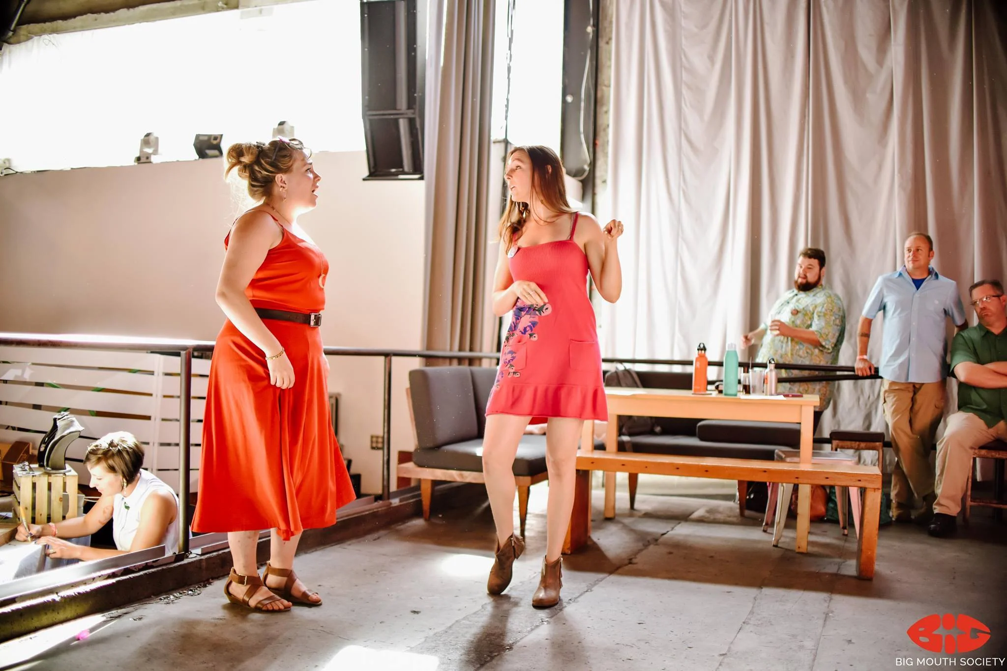 7/29/17 show at Holocene for The Big Mouth Society's Rainbow Soirée. Photo by Meg Nana