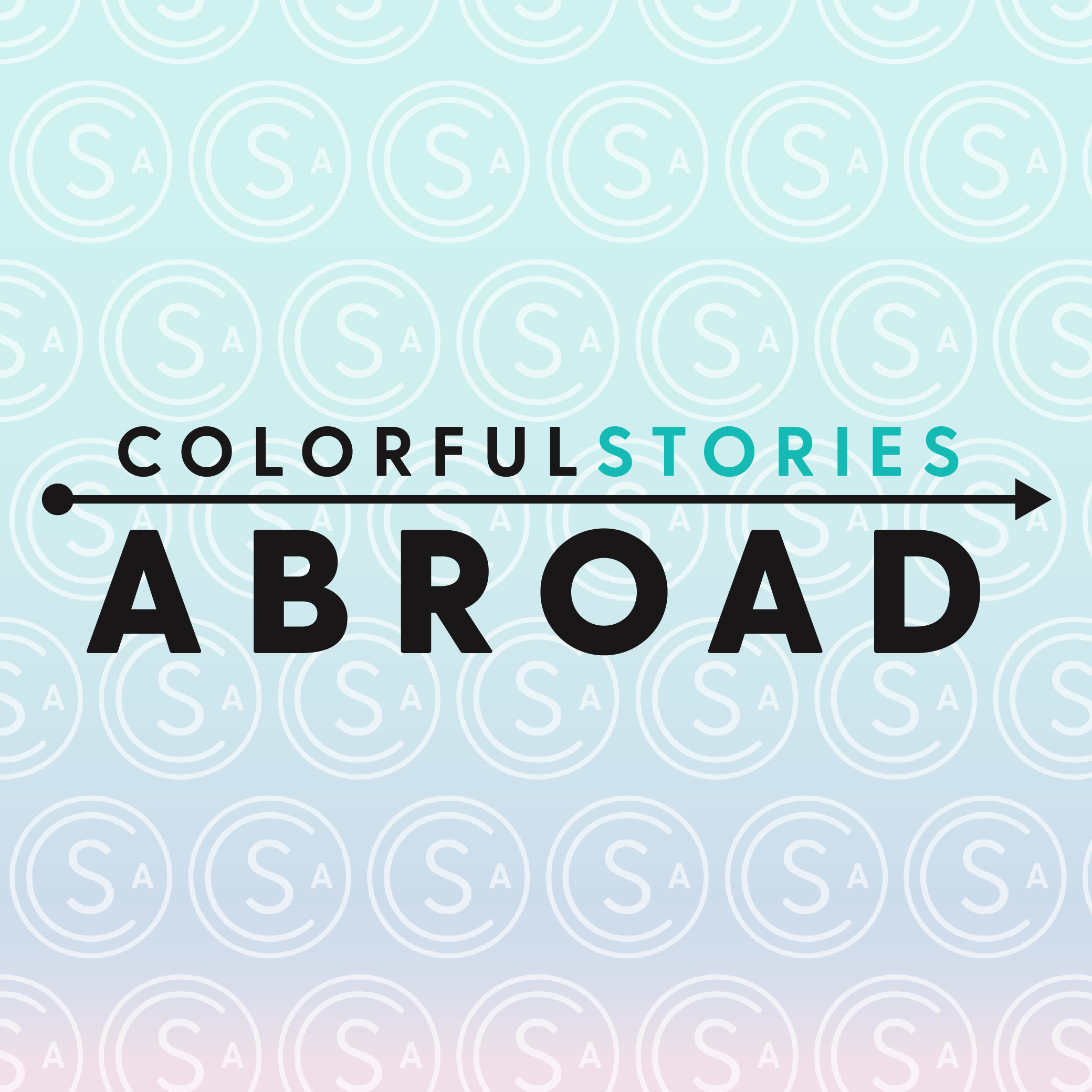 Colorful Stories Abroad Branding