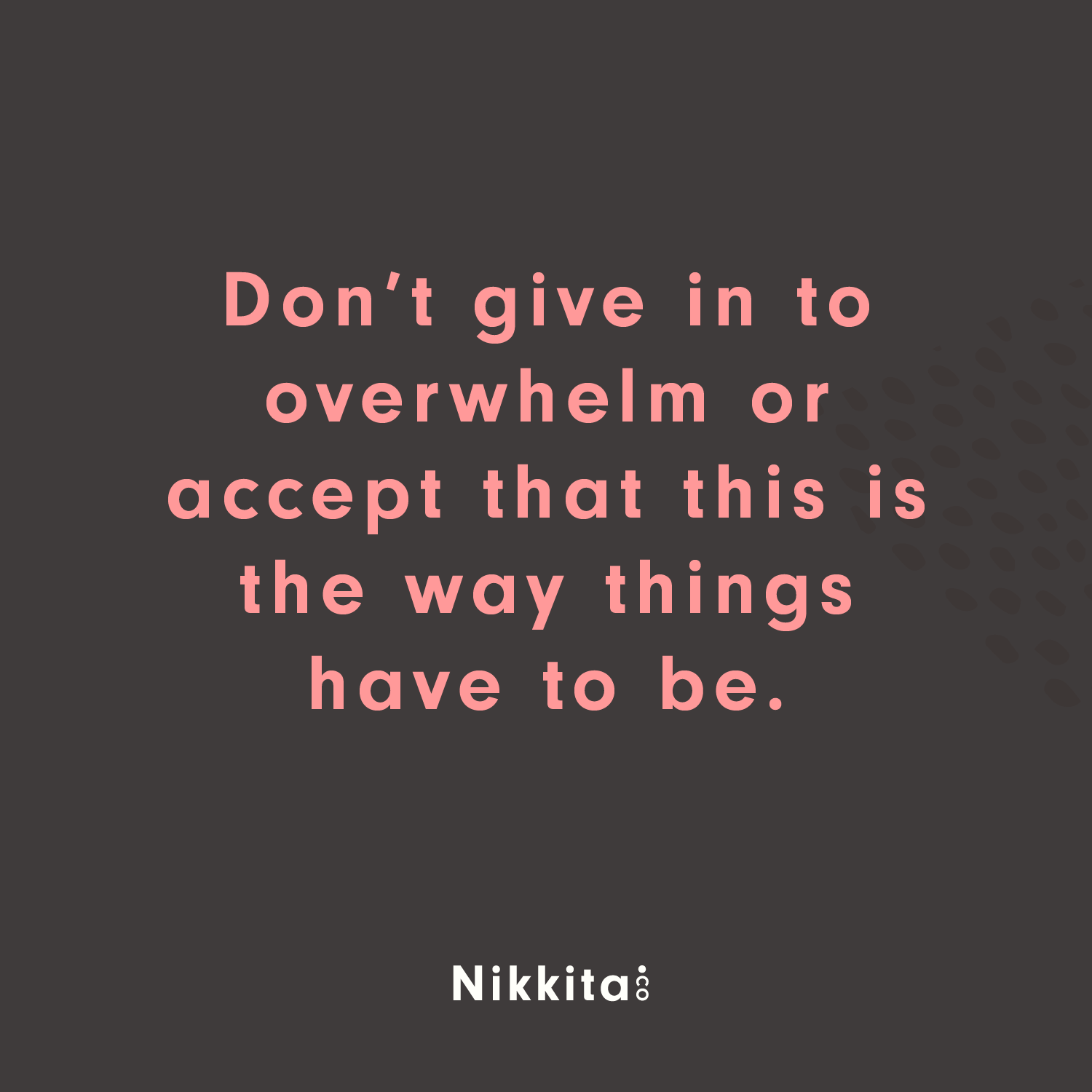 Nikkita.co More than your leftovers simple steps for personal growthDon't give in to overwhelm or accept that this is the way things have to be. Work Life Rhythm Tips.png