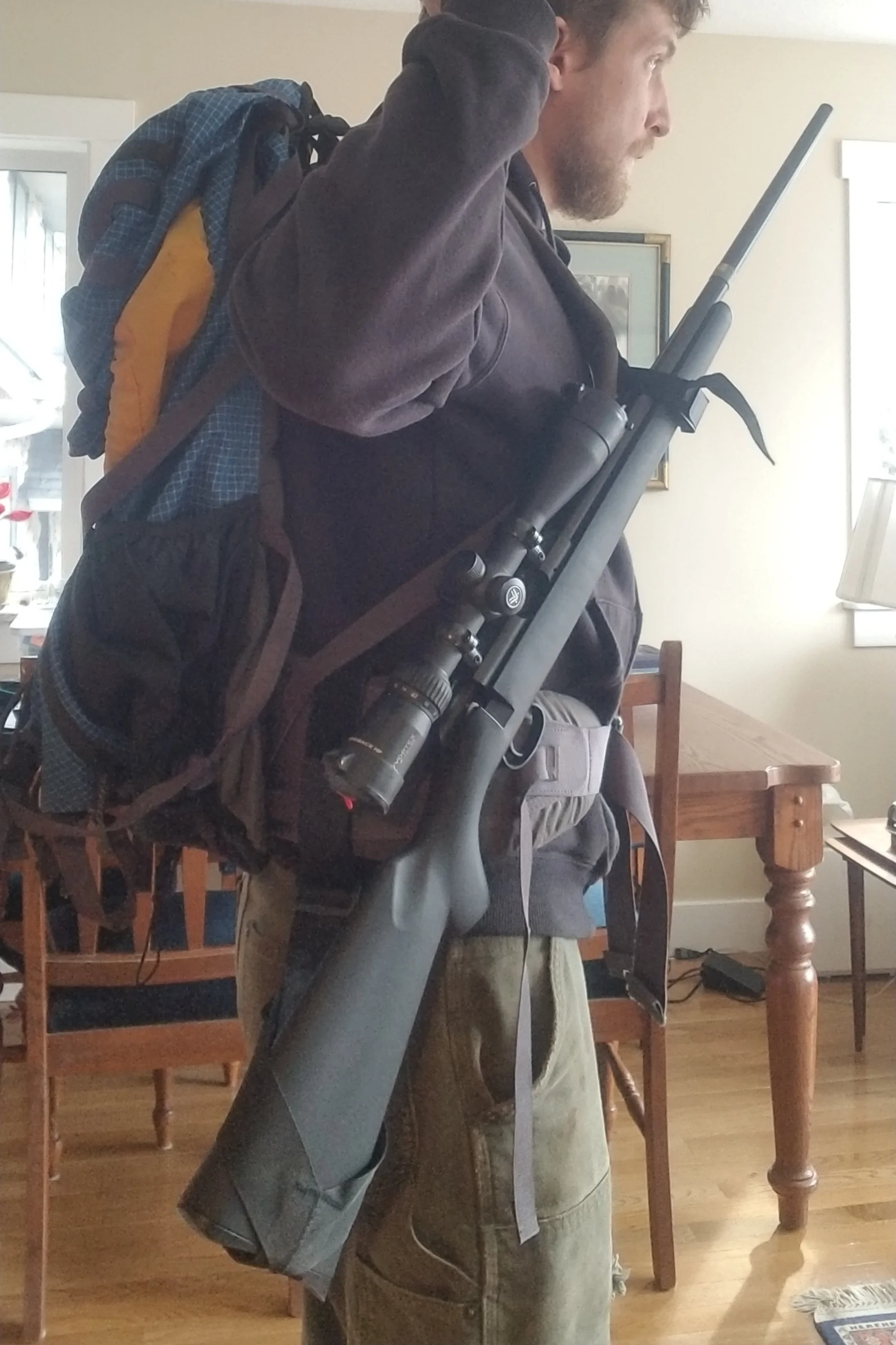 backpack gun sling