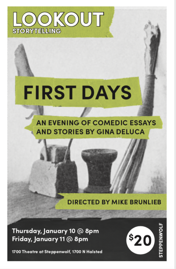 "First Days" @ Steppenwolf Theater