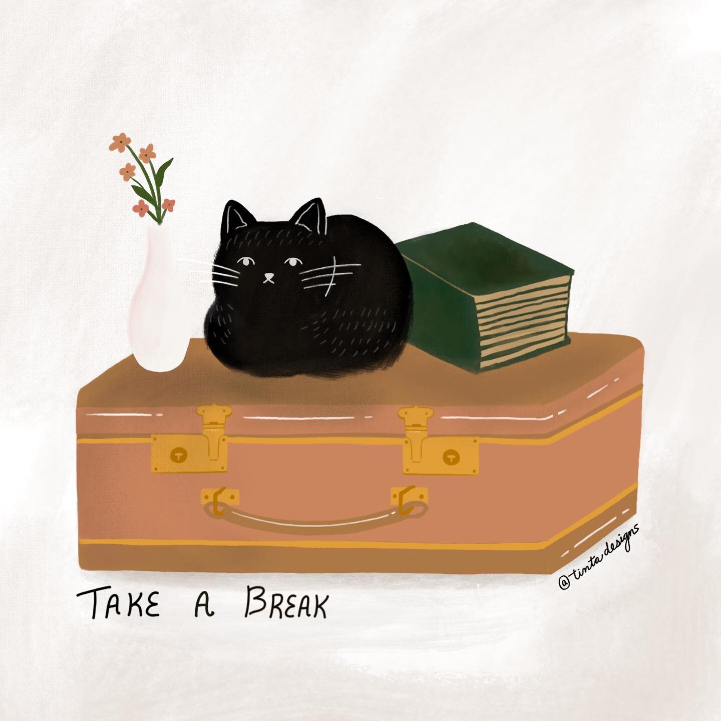 A reminder to take a break :)
#procreate #procreateart #kitty #blackkittensofinstagram #cuteartwork #cuteartstyle #pdxartist