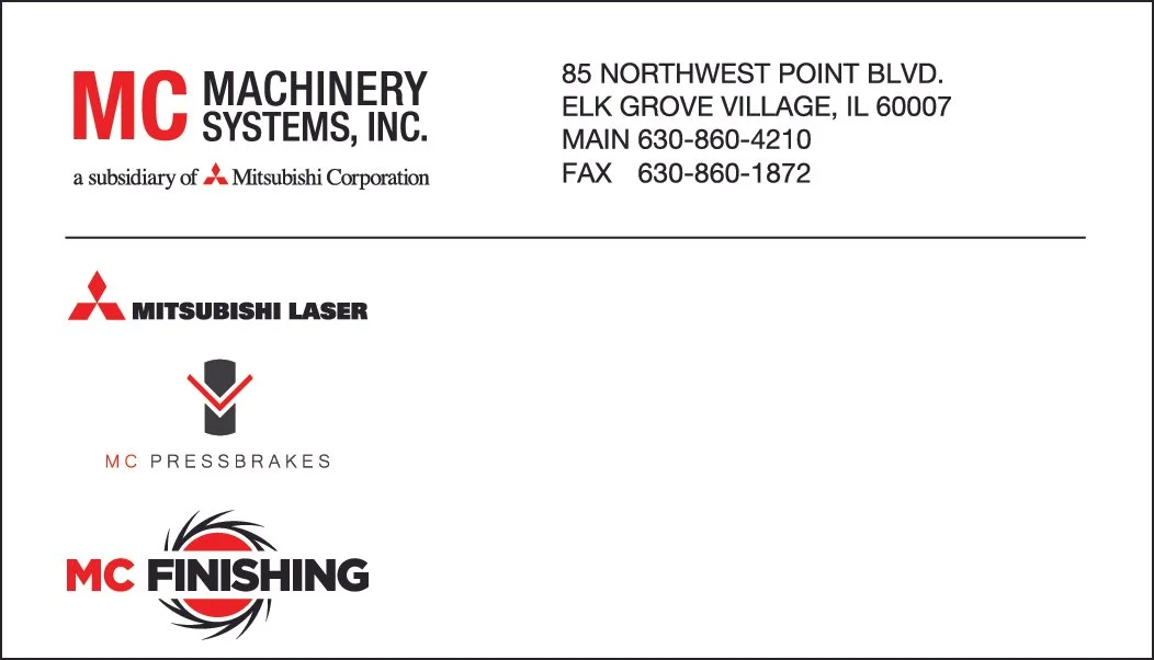 MC Finishing/Pressbrakes/Laser