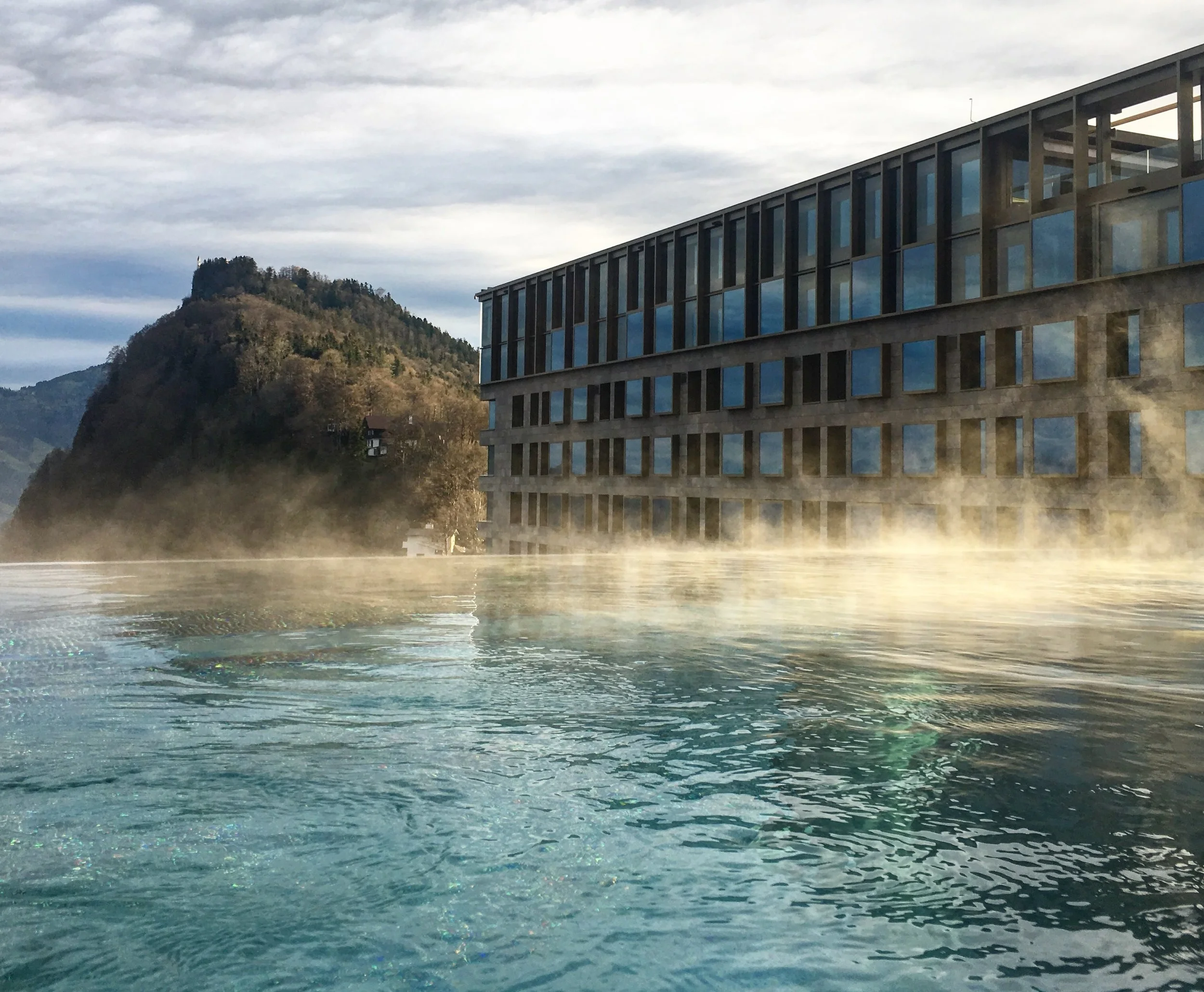 Infinity Pool at the Alpine Spa