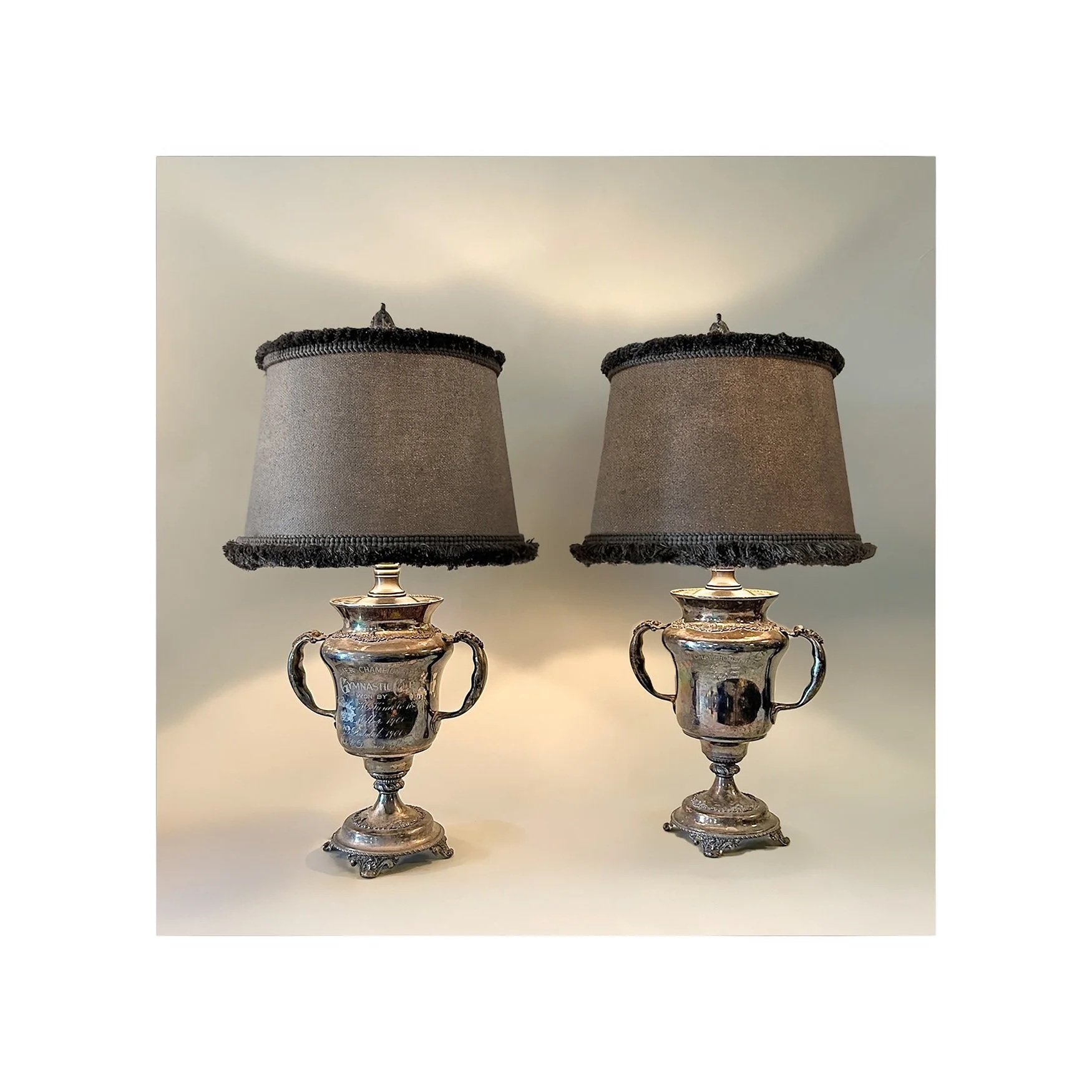 Antique Trophy Table Lamps No.21T