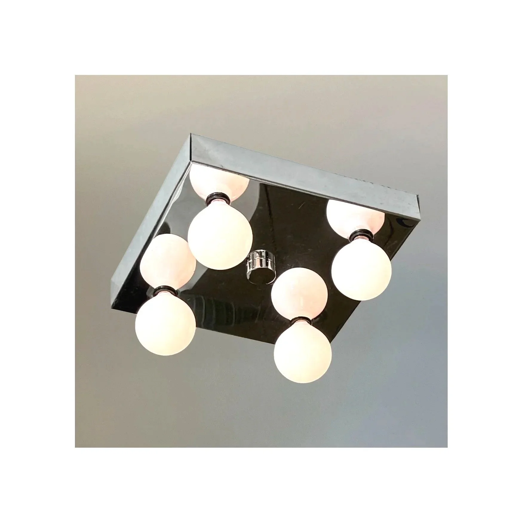 70s Chrome Flush Mount No.010.FM