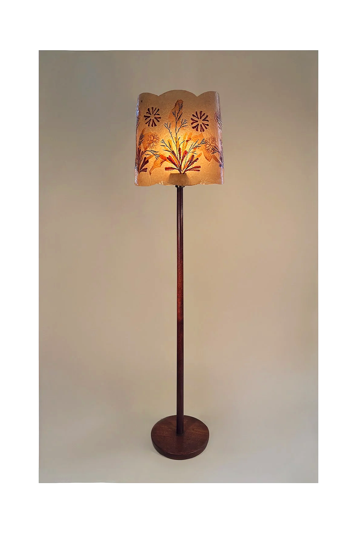 Scandinavian-French Hybrid Floor Lamp No.36F