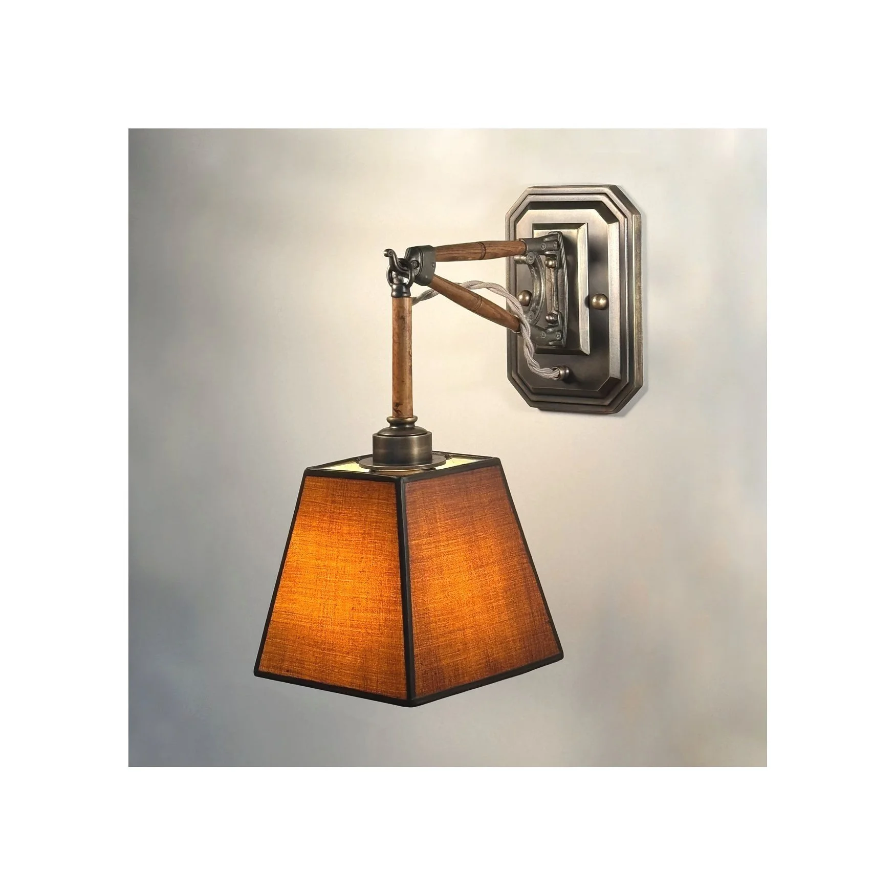 Poe Swing Arm Sconce