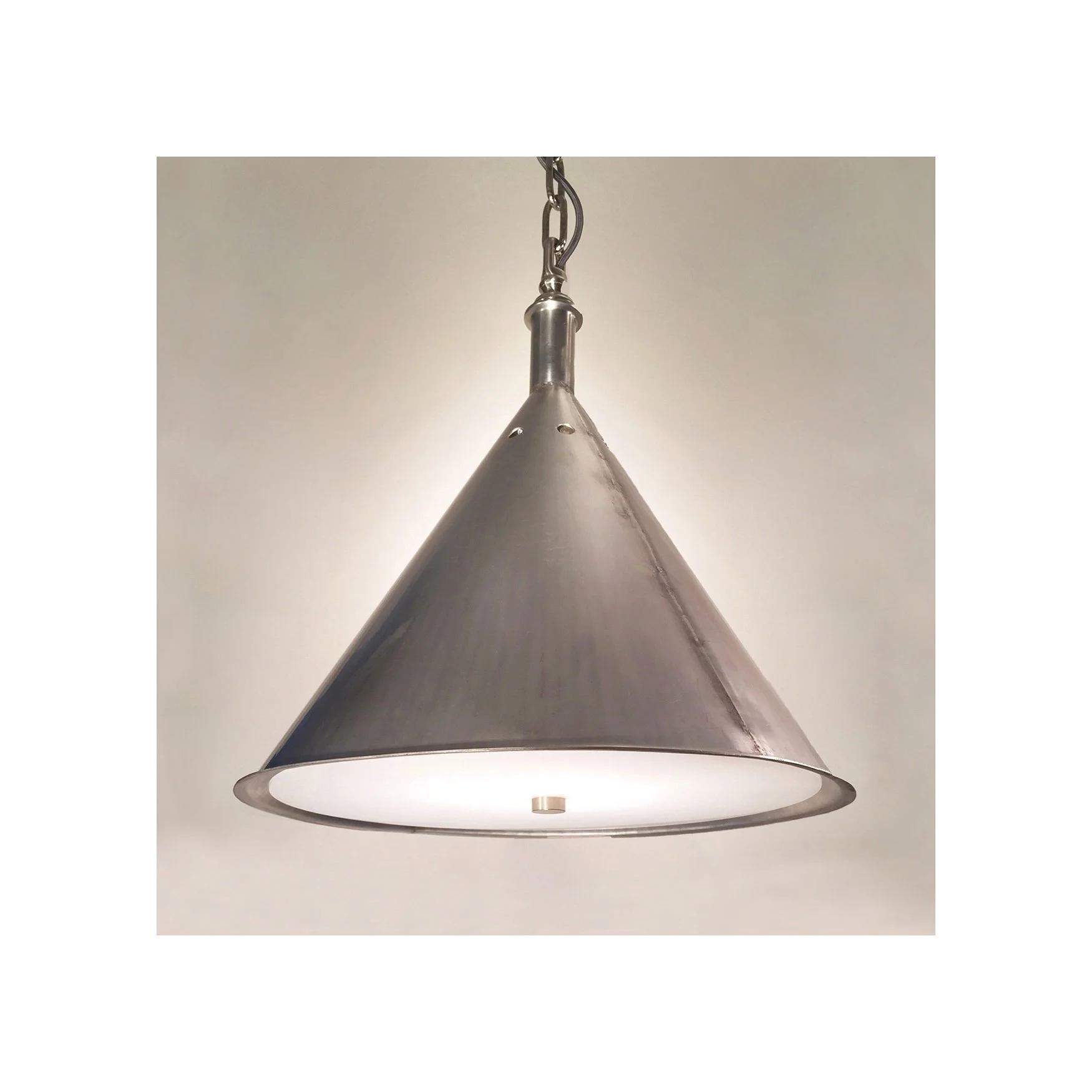 Antique Industrial Funnel Pendant Light No.021P