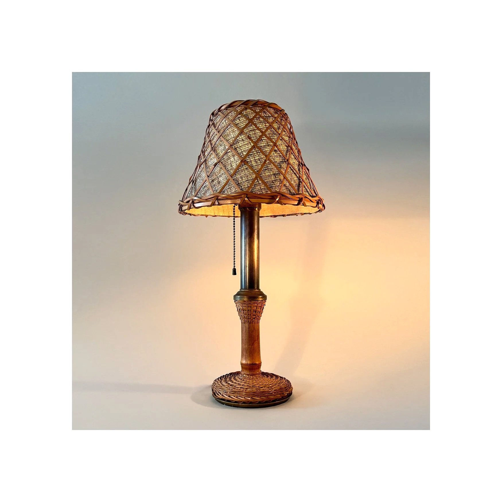 Japanese Bamboo Table Light No.38T