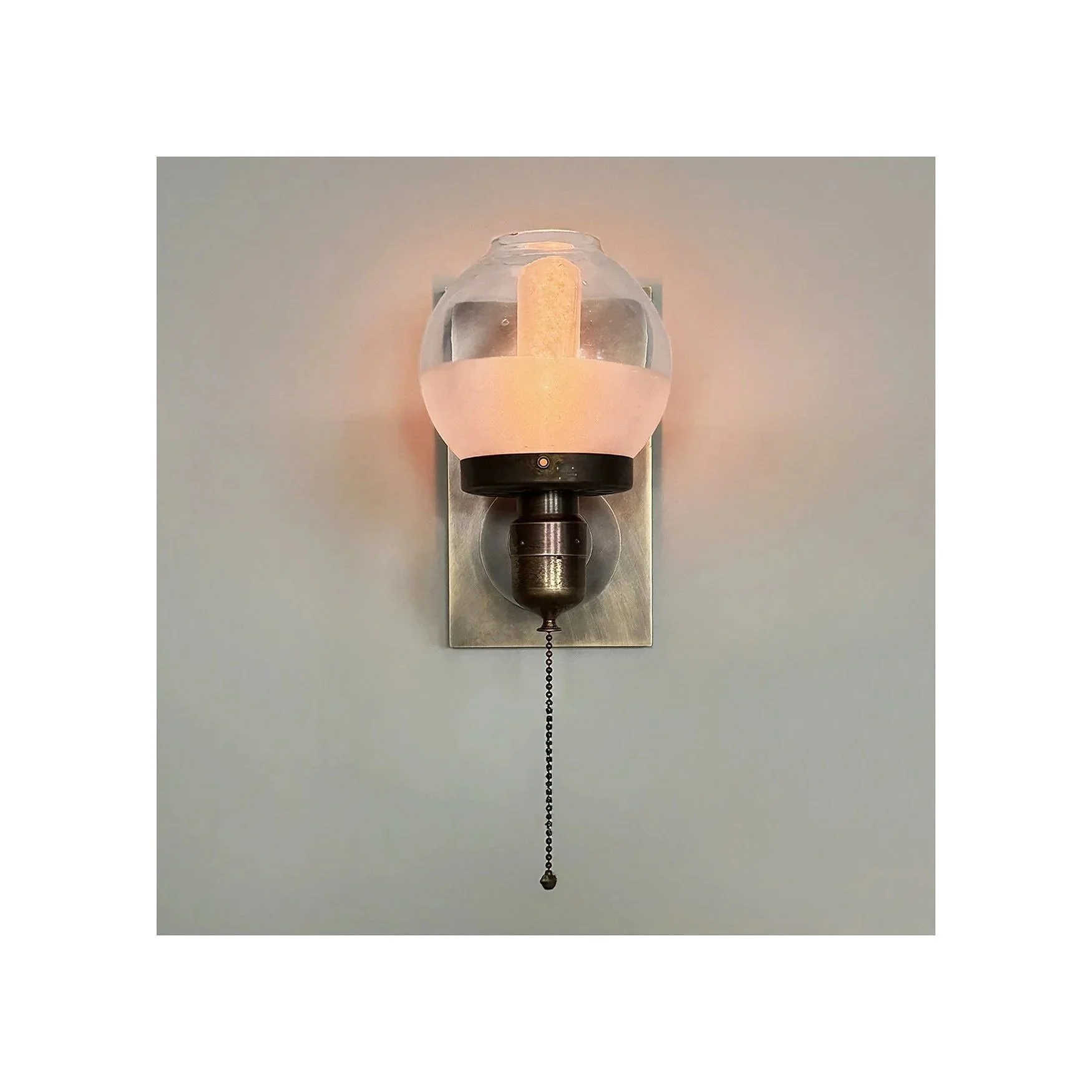 Industrial Bronze Sconce