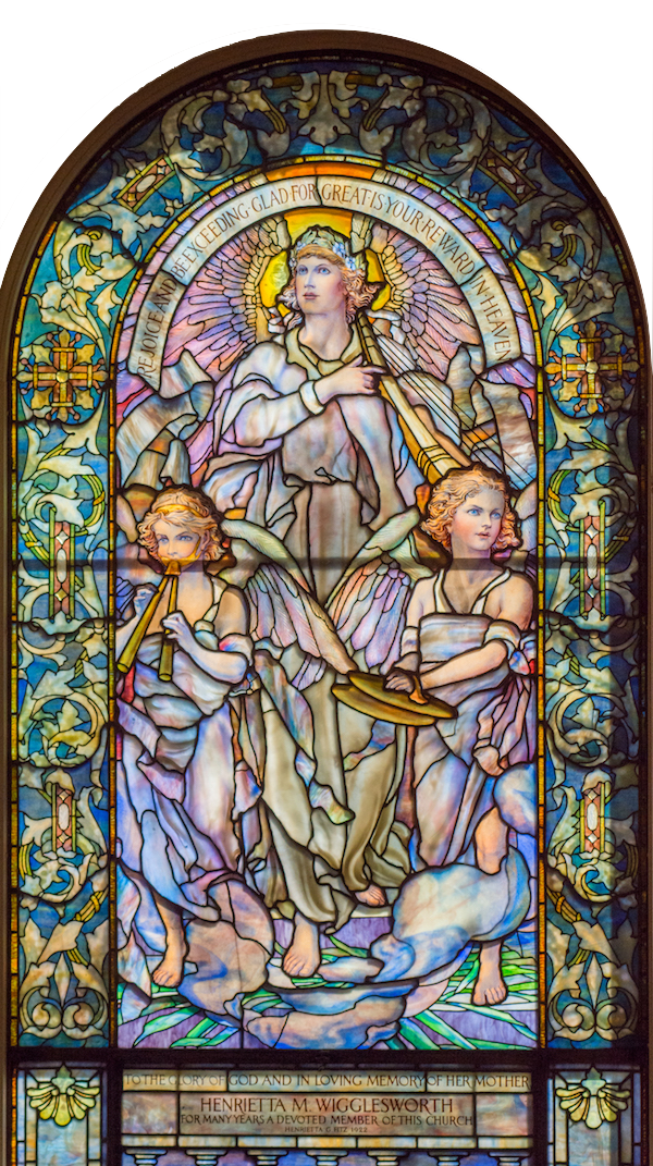 Rejoice and Be Exceedingly Glad: Louis C. Tiffany/New York 1922
