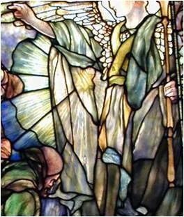 An example of layers of glass